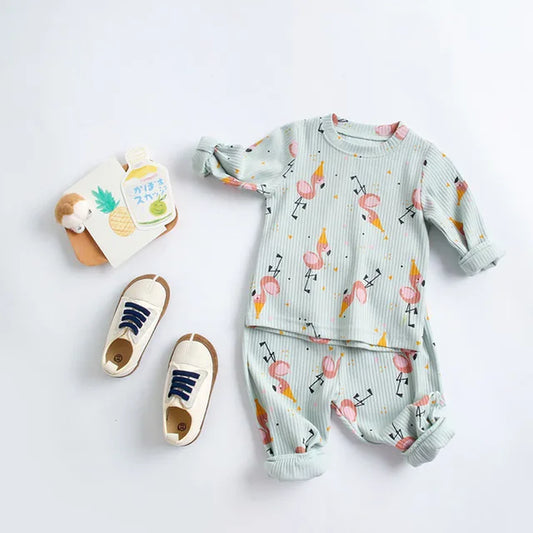 Baby Pajamas Set Cartoon Sleepwear