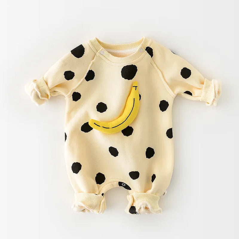 Baby Rompers Baby Girls Clothes Banana Baby Jumpsuit Infant Girl Clothing